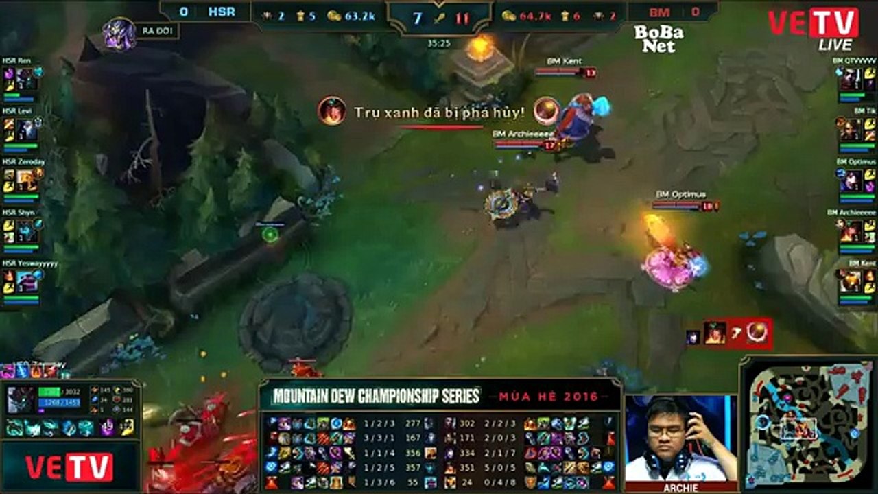 Top Trend dailymotion  LOL HSR vs BM MDCS 2016_140