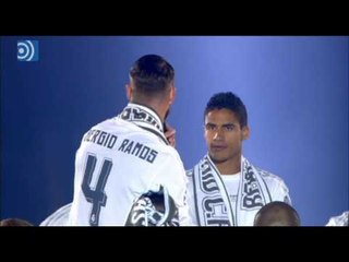 El Real Madrid celebra la Undécima ante 80.000 madridistas en el Bernabéu