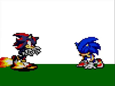 dark sonic vs super shadow part 2