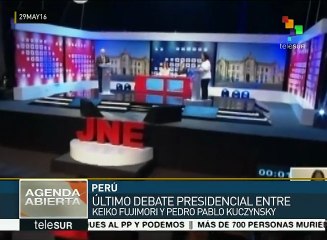 Debaten Kuczynski y Fujimori; presentan sus propuestas