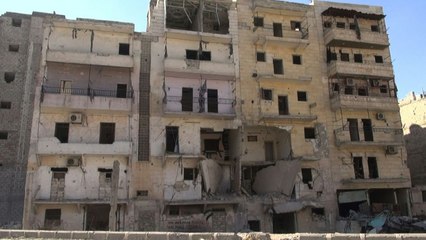 Alep, la ville aux vitres brisées