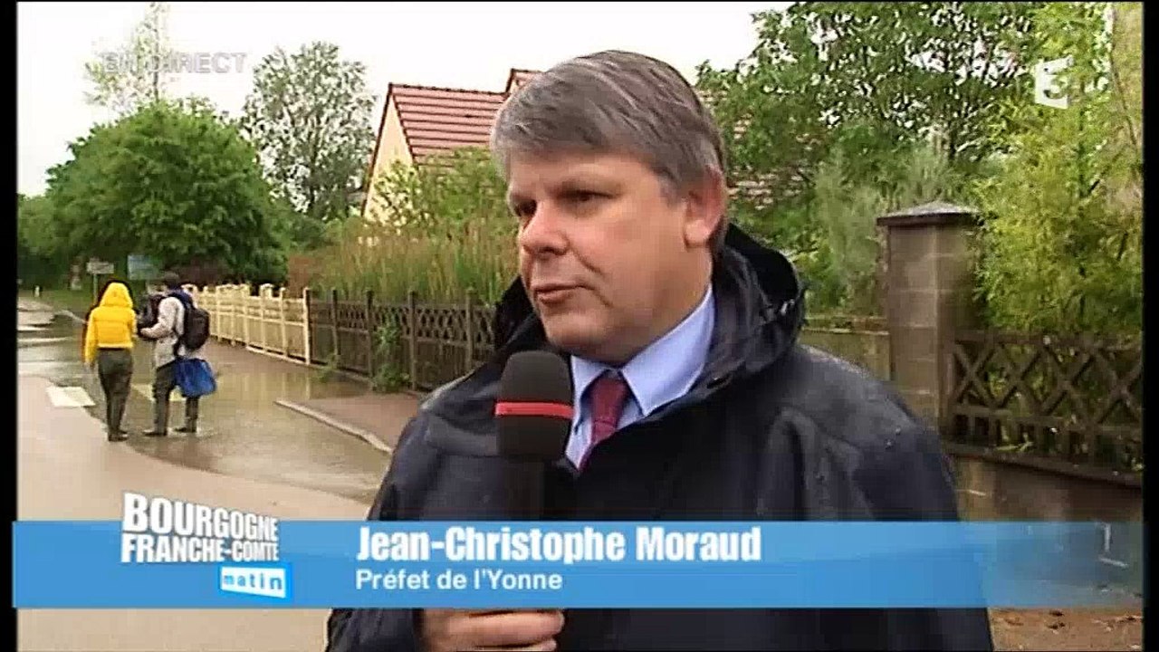 Yonne : la commune de Chemilly-sur-Yonne est cernée par les eaux