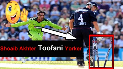 Shoaib Akhtar Toofani Yorker !!!