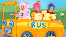 Wheels On The Bus Go Round And Round - 3D Animation Kids' Songs | Nursery Rhymes for Children