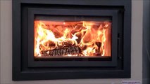 cassette stove burning kiln dried wood