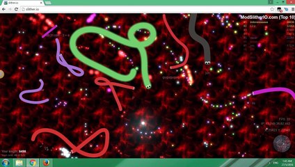 Amazing Slither IO Wallpaper Mod
