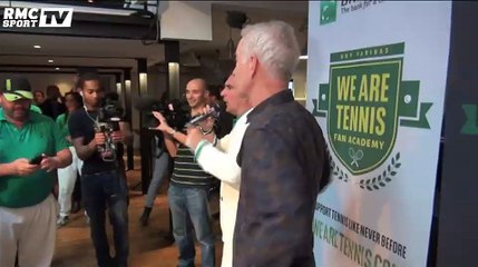 McEnroe fait le show à la "We are Tennis Fan Academy"