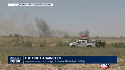 Iraqi army storms to edge of Islamic State held Fallula