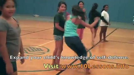 Girls Self-Defense, No. 5 of 10 Lessons by Tom Callos. Part of 10Lessons.info