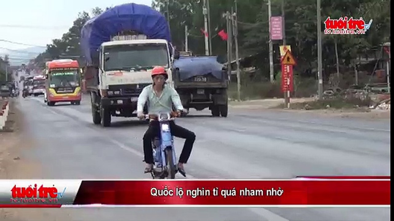 Quốc lộ nghìn tỉ quá nham nhở