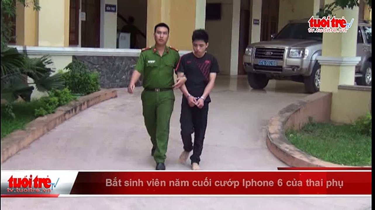 Bắt sinh viên cướp iPhone 6 của thai phụ