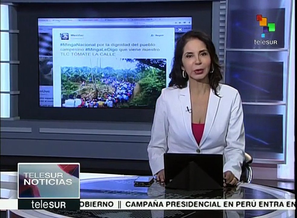 Colombianos tuitean sobre el Paro Agrario con hashtag #MingaNacional