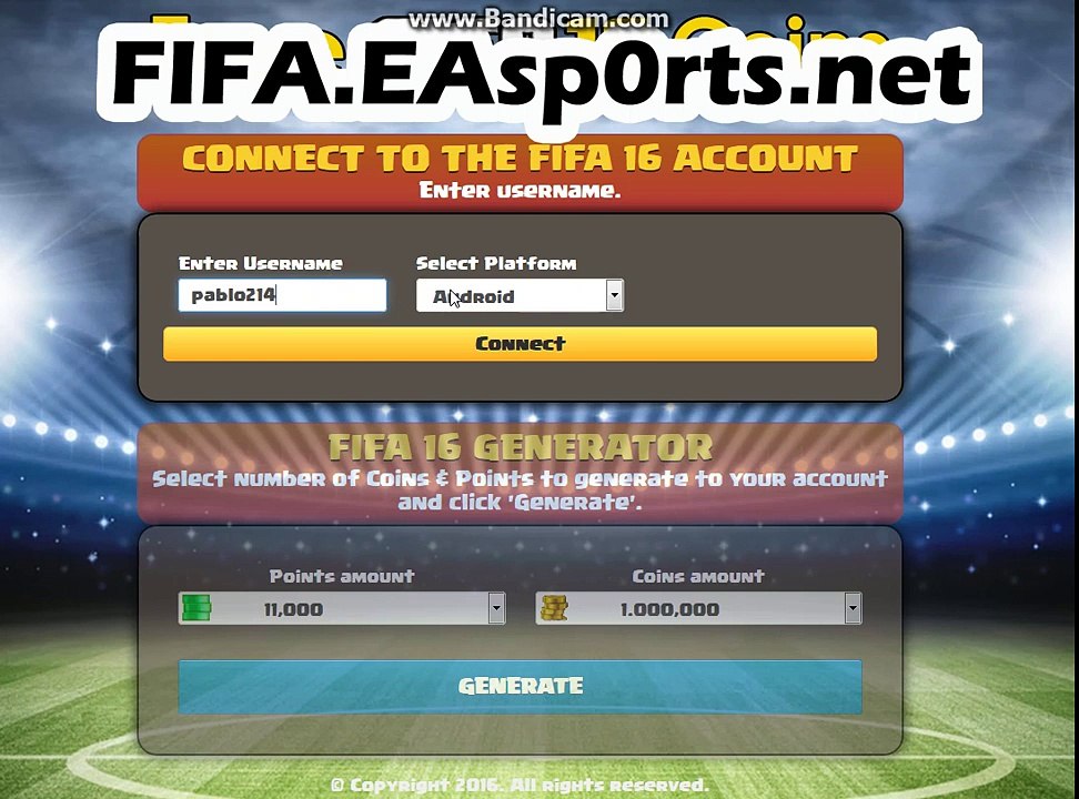 FIFA 16 Coins generator Get Unlimited Coins and Fifa Points Work No Download 2016