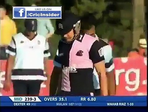 Wahab Riaz Amazing inswing yorkers