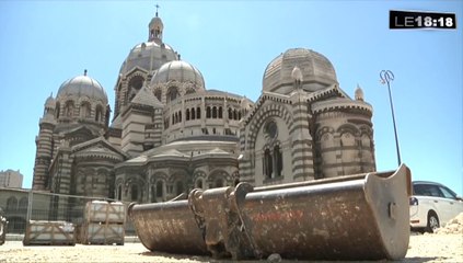 L'esplanade qui va sublimer la Major de Marseille