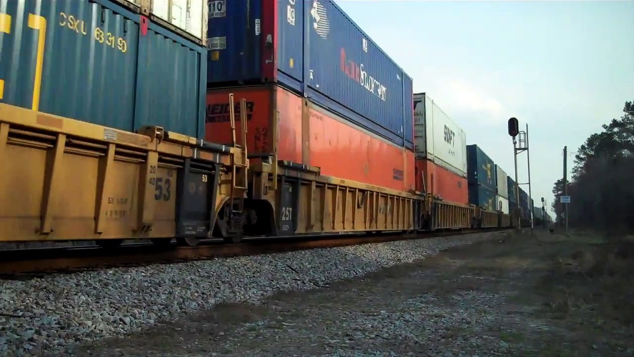 CSX Q120 @ South Callahan, FL 2/24/11