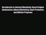 READbookIntroduction to Internet Marketing Search Engine Optimization Adword Marketing Email
