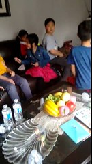 Psycho Asian boy attacks kids