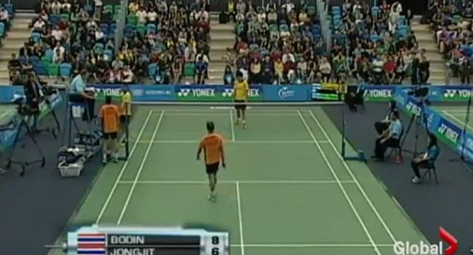 Grosse bagarre dans un match de Badminton