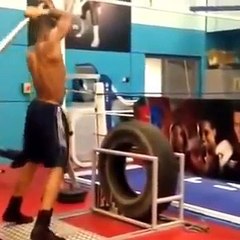 Anthony Joshuas Intense Training Workout