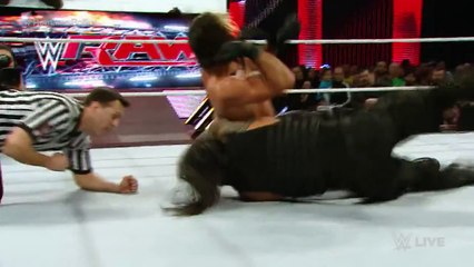 Roman Reigns vs. Seth Rollins- Raw, March 2, 2015