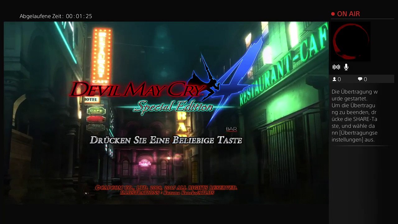 Ps4-live-Übertragung von siegfrieddragon