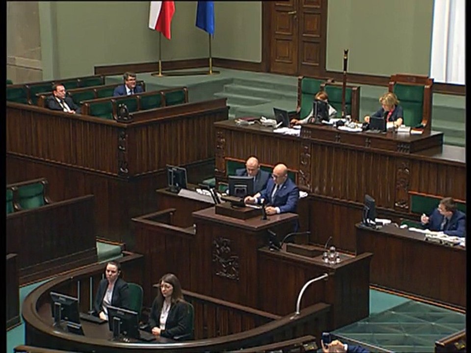 Poseł Paweł Bańkowski - Wystąpienie z dnia 19 maja 2016 roku.