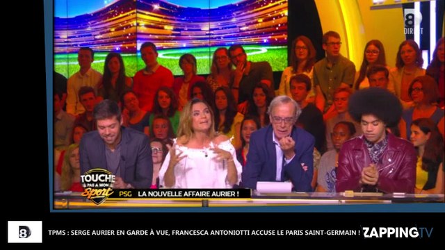 TPMS : Serge Aurier en garde à vue, Francesca Antoniotti accuse le Paris Saint-Germain ! (Vidéo)