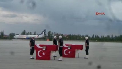 Van - 2 Şehit Düzenlenen Törenle Memleketlerine Uğurlandı 2