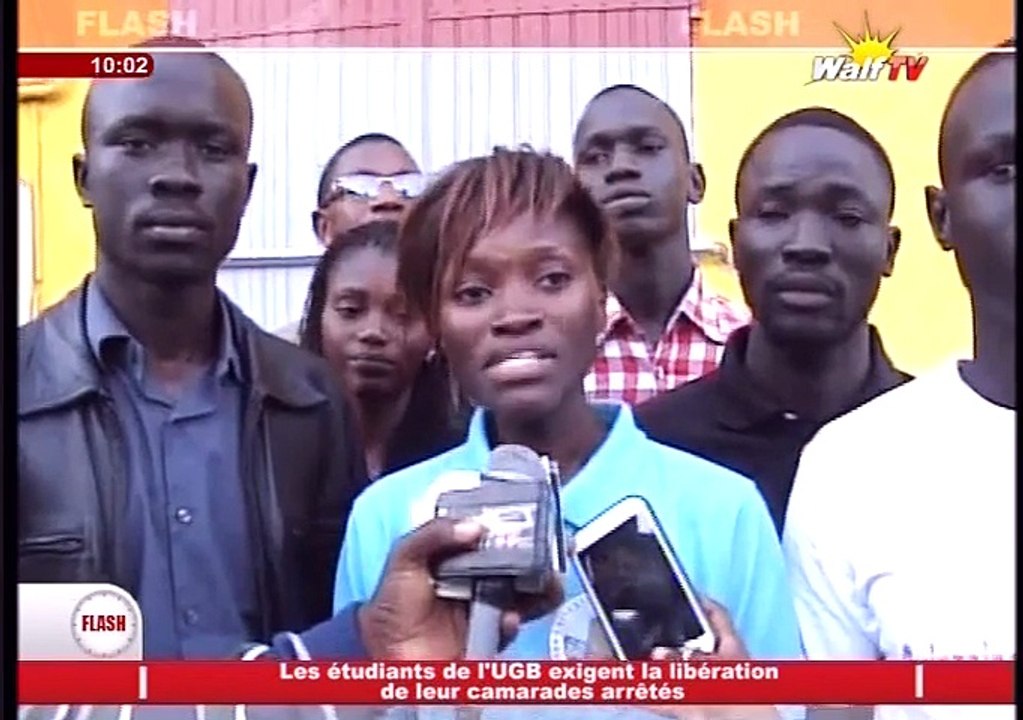Les étudiants de l'Ugb exigent la libération de leurs camarades arrêtés