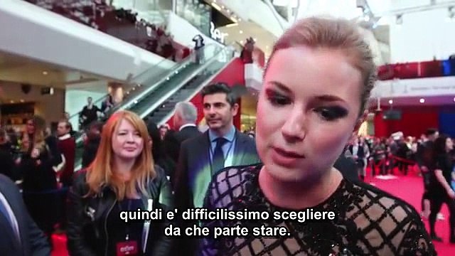 Captain America: Civil War: Emily VanCamp 'Sharon Carter' European Premiere Interview - SUB ITA