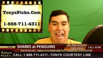 Pittsburgh Penguins vs. San Jose Sharks Free Pick Prediction NHL Pro Hockey Playoffs Finals Game 1 Odds Preview 5-30-201