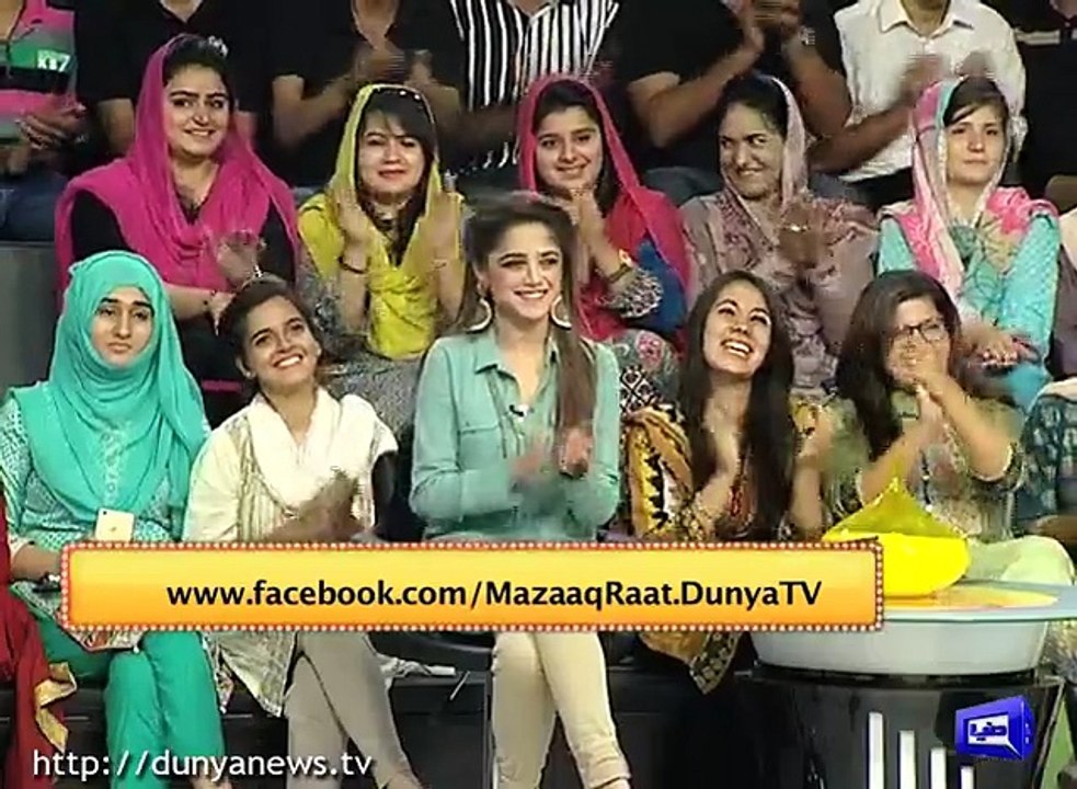 Mazaq Raat on Dunya News - 30 May 2016 P 4/5 | Raja Riaz and Noor