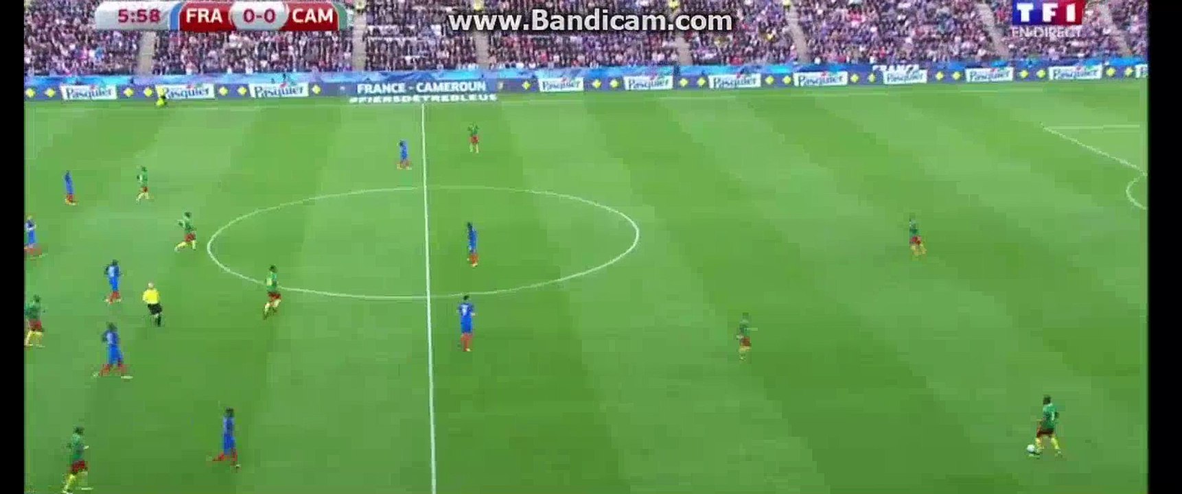 Oliver Giroud Super POWER SHOOT Frane 0-0 Cameroon Friendly Match