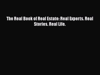 EBOOKONLINEThe Real Book of Real Estate: Real Experts. Real Stories. Real Life.FREEBOOOKONLINE
