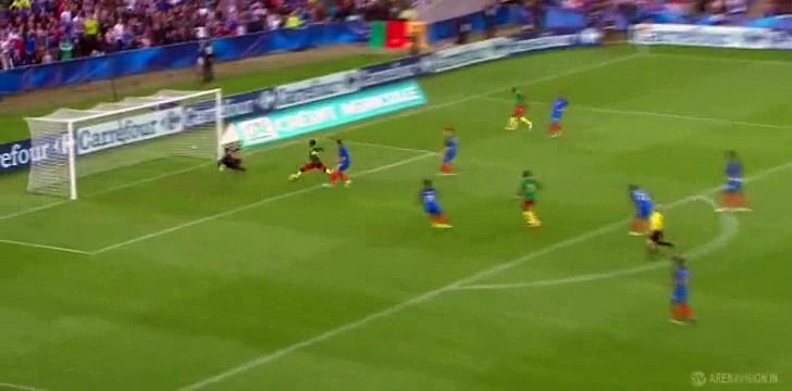 Vincent Aboubakar Goal HD - France 1-1 Cameroon 30.05.2016