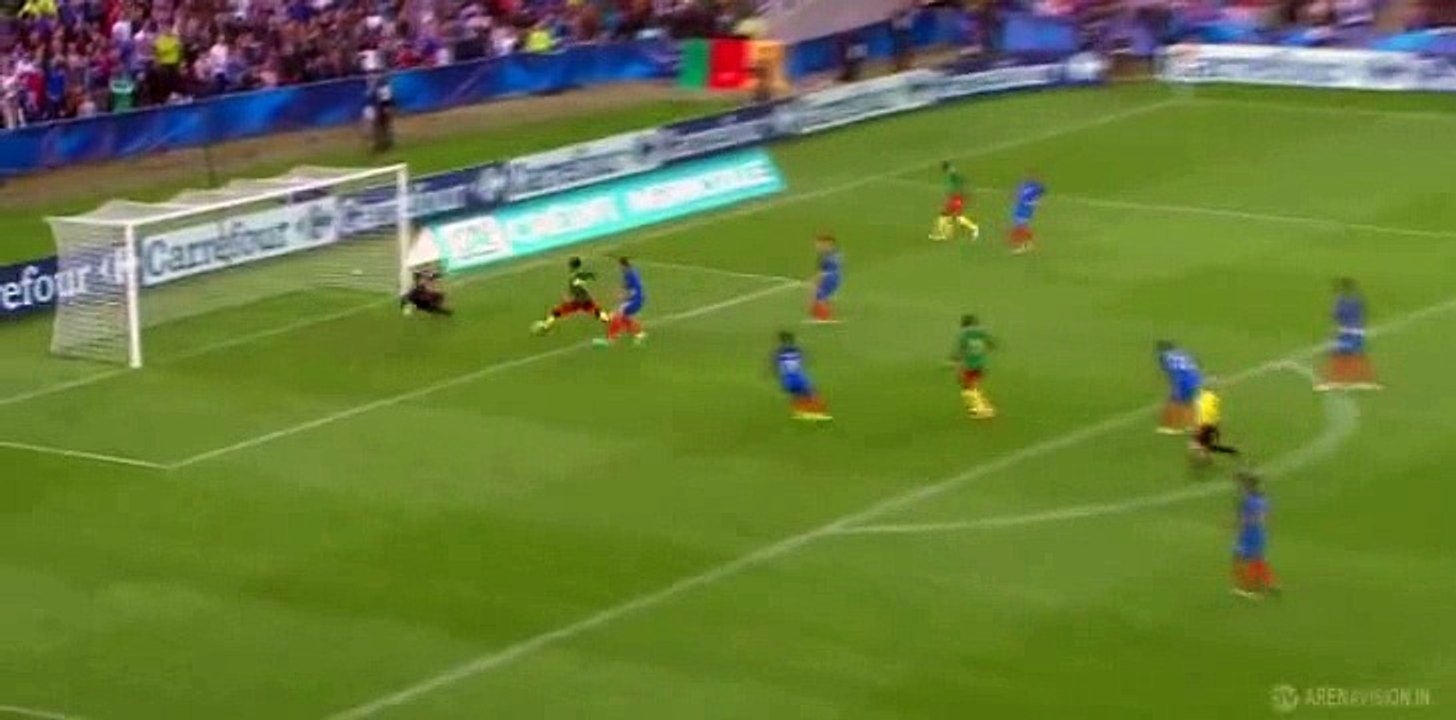 Vincent Aboubakar Goal HD - France 1-1 Cameroon 30.05.2016