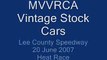 MVVRCA Stock Cars Heat Race 20 June 2007