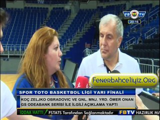 Obradovic: Ben bir basketbol antrenörüyüm, bütün hayatım boyunca olduğu gibi de sadece antrenörlüğümü yaparım