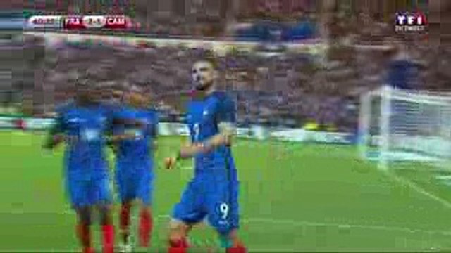 Olivier Giroud Goal - France vs Cameroon 2-1 Friendly Match 30-05-2016 HD