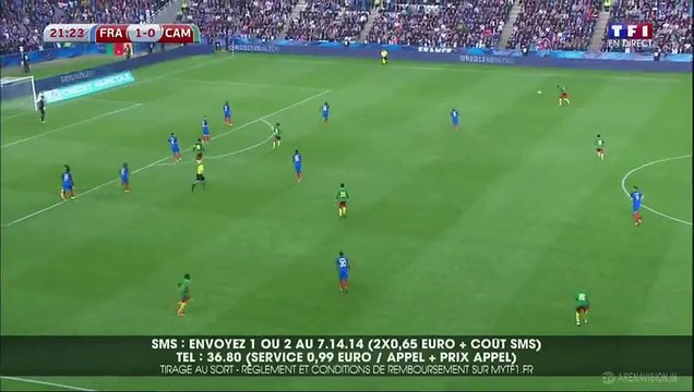 Vincent Aboubakar Goal HD - France 1-1 Cameroon 30.05.2016