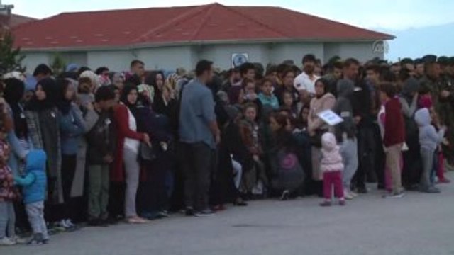 Van'daki Terör Saldırısı - Şehit Polis Memurları Yakup Kurt ve Osman Bodur İçin Tören Düzenlendi