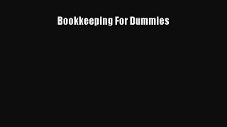 Popular book Bookkeeping For Dummies