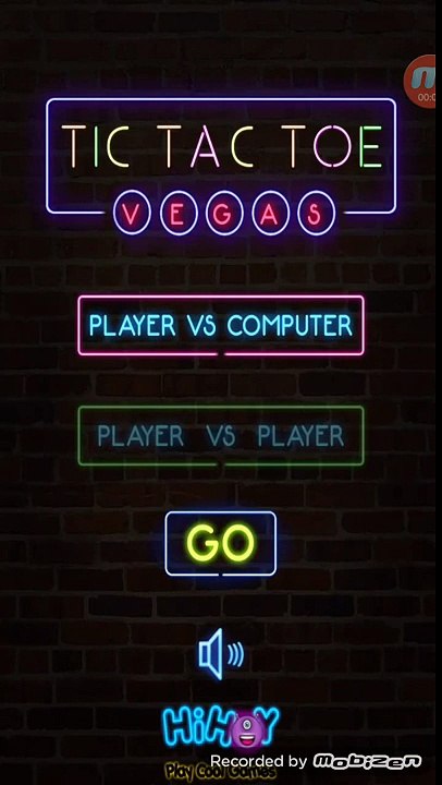 Tic Tac Toe - Vegas - 2 Player Cool Game