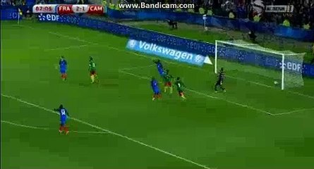 Maxim Choupo-Moting GOAL - France 2-2 Cameroon Friendly Match