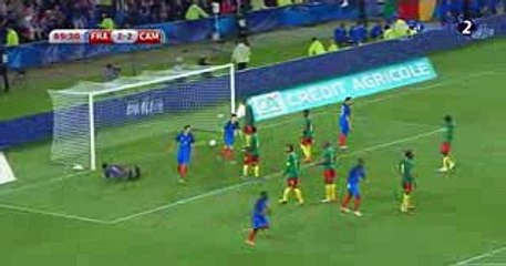 Dimitri Payet Fantastic Free Kick Goal - France vs Cameroon 3-2 Friendly Match  30-05-2016 HD