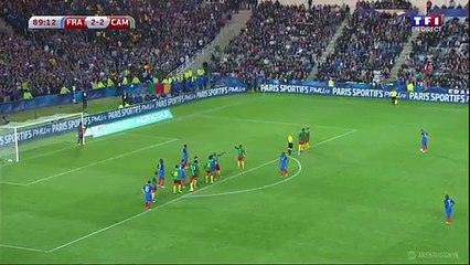 Dimitri Payet Free-Kick Goal HD - France 3-2 Cameroon 30.05.2016 HD