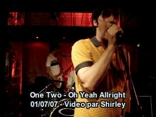 One two oh yeah allright