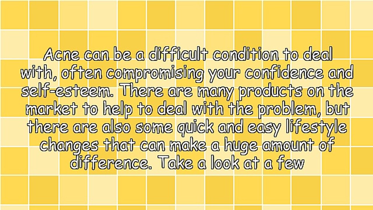 5 Simple Ways to Control Acne