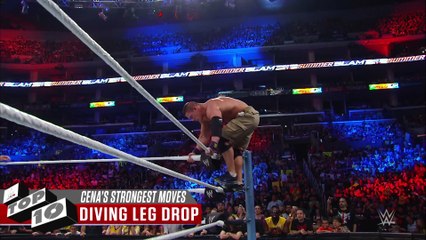 John Cena’s Strongest Moves- WWE Top 10